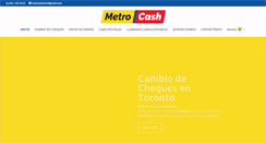 Desktop Screenshot of metrocashinc.com